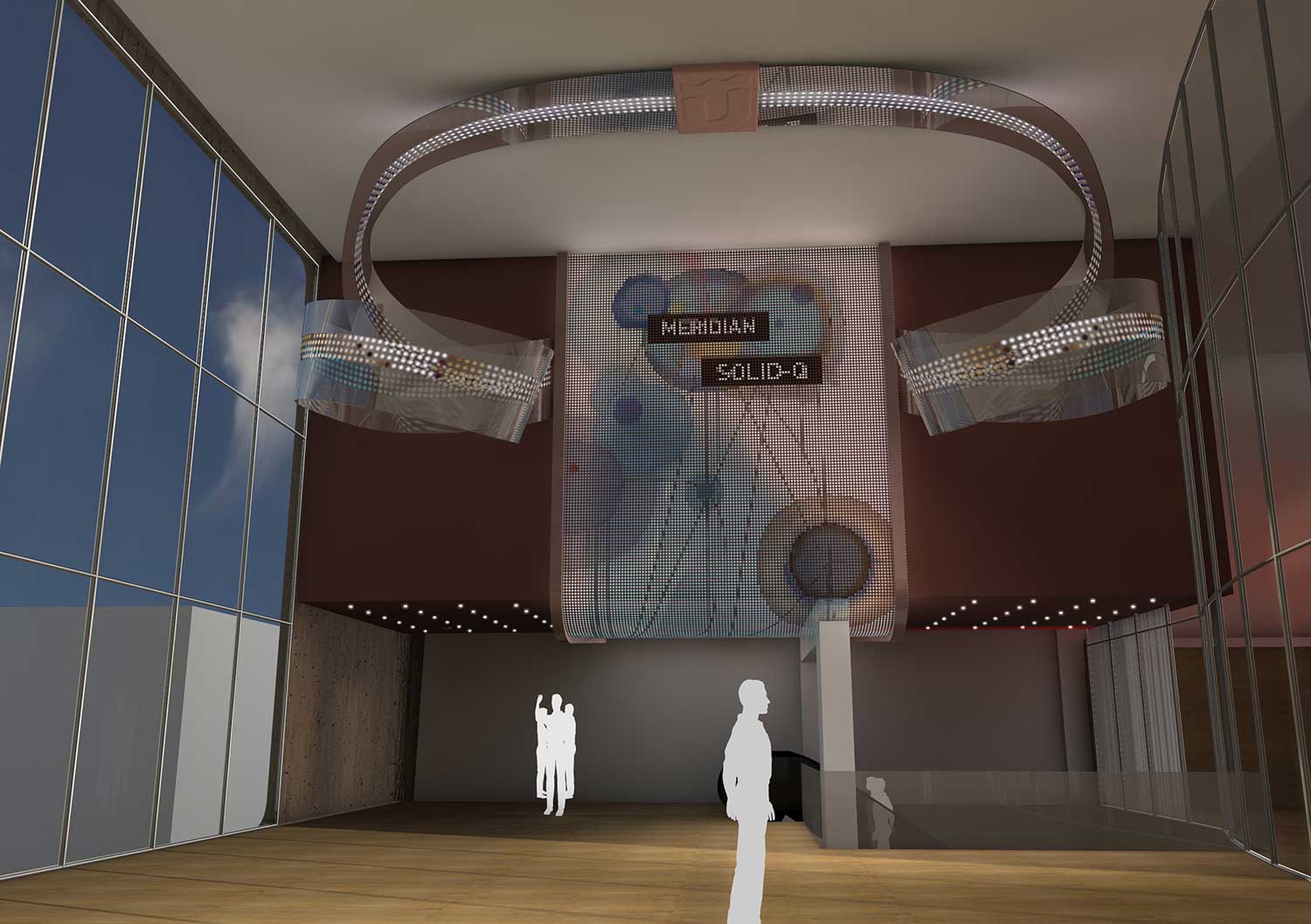 Anchor8- concept LED interactive artwork Jaarbeurs Utrecht
